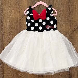 Disney Minnie Mouse Polka Dot Dress - Black, White, Red